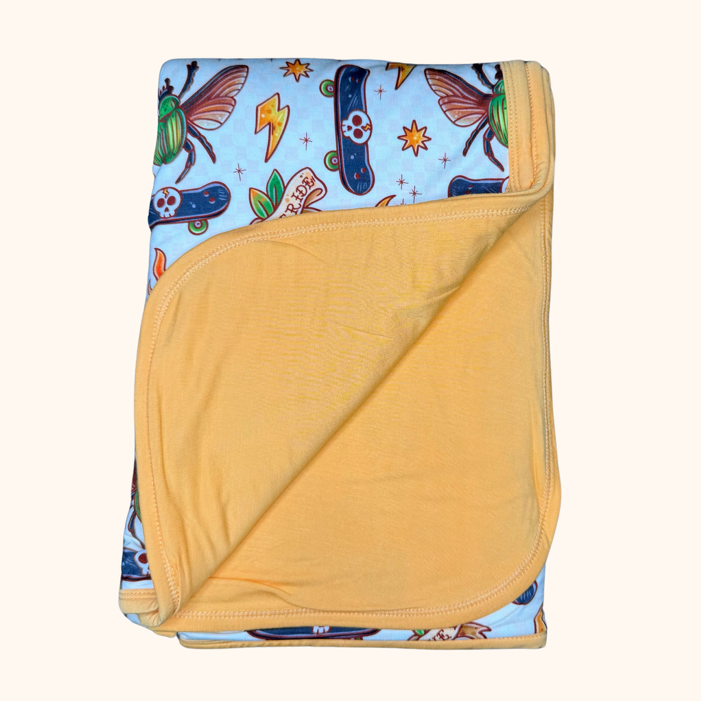 Wild Ride 3-Layer Bamboo Blanket