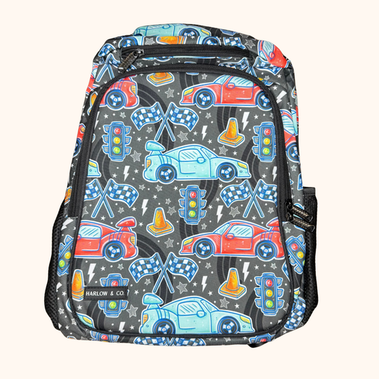 Race Car Adventure Backpack