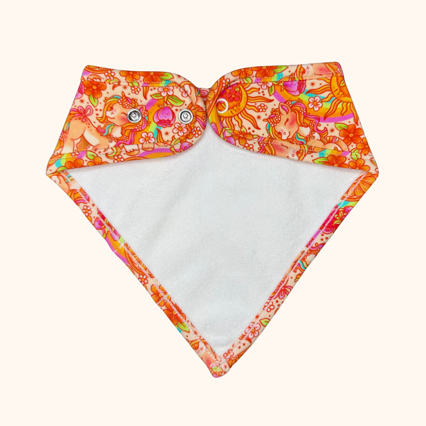 Sunshine Unicorn Bamboo Bandana Bib