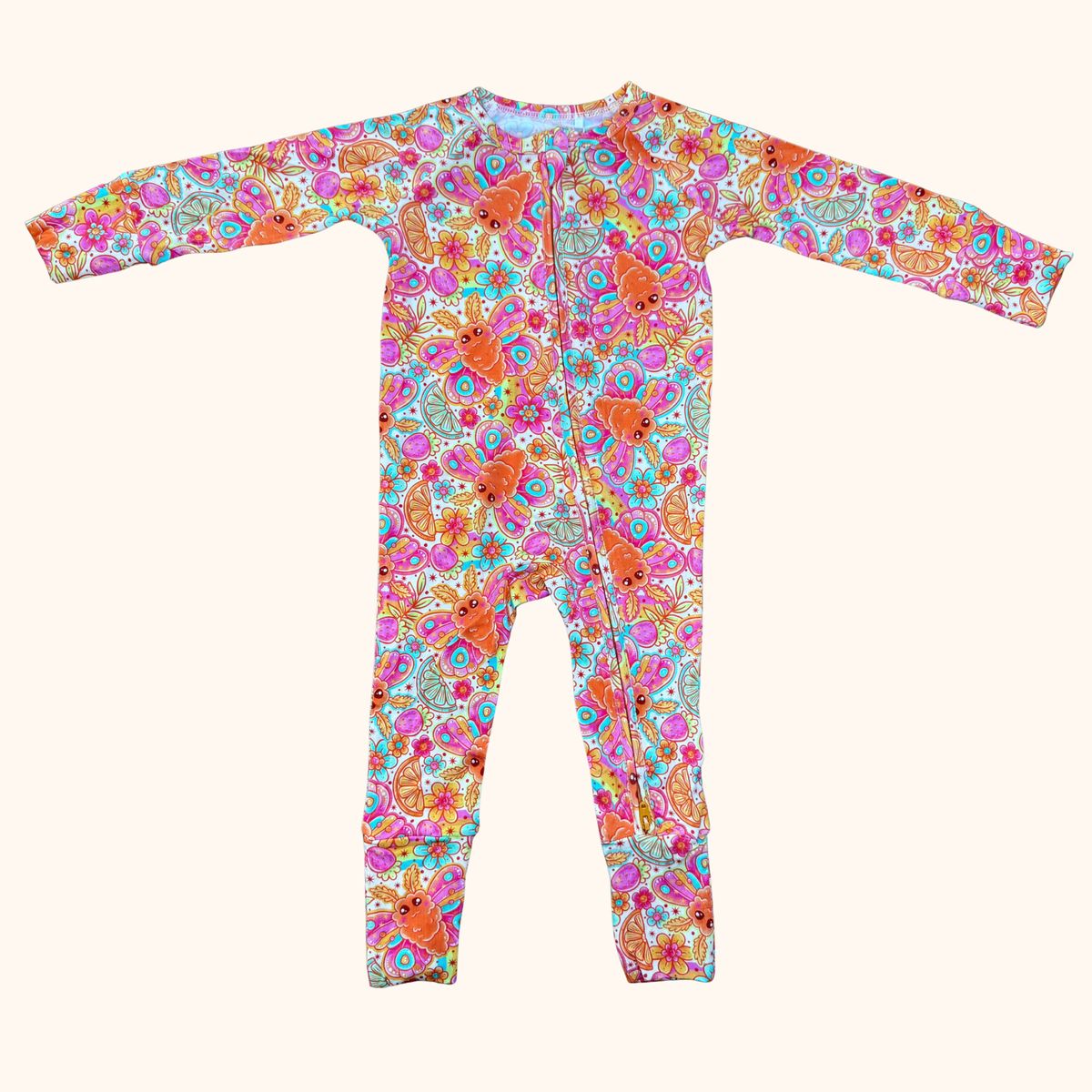 Moths & Wildflowers Convertible Bamboo Zippy